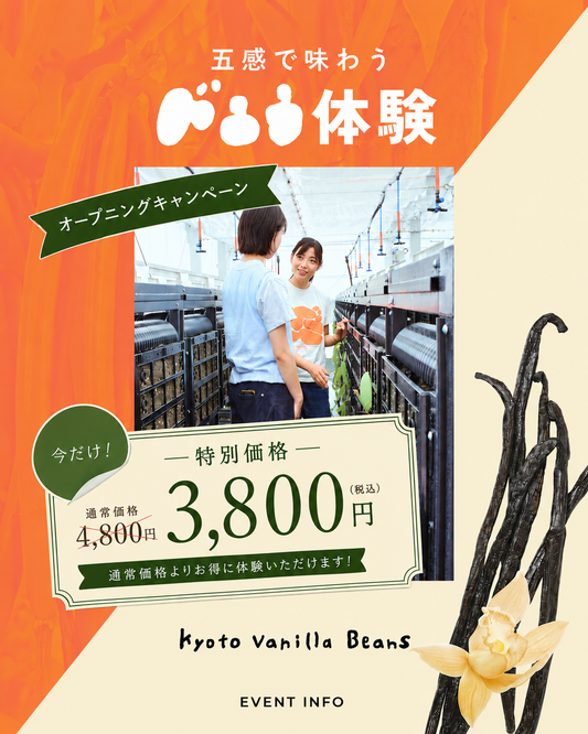 五感で味わうバニラ体験
